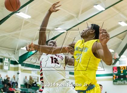 Thumbnail 1 in Huntington St. Joseph Prep vs. Hughes (LeBron James Classic) photogallery.