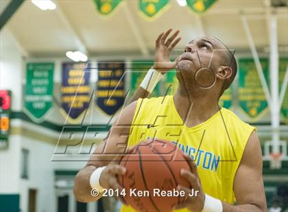 Thumbnail 1 in Huntington St. Joseph Prep vs. Hughes (LeBron James Classic) photogallery.
