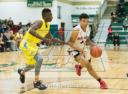 Thumbnail 1 in Huntington St. Joseph Prep vs. Hughes (LeBron James Classic) photogallery.