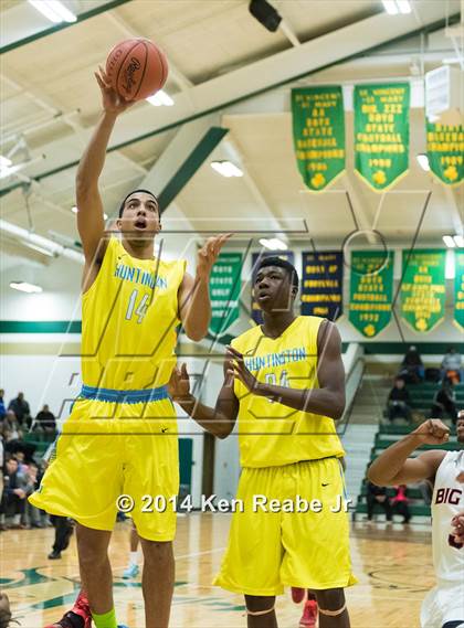 Thumbnail 1 in Huntington St. Joseph Prep vs. Hughes (LeBron James Classic) photogallery.