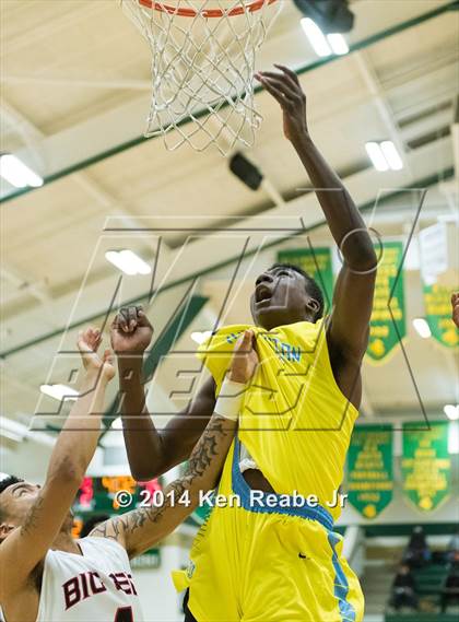 Thumbnail 1 in Huntington St. Joseph Prep vs. Hughes (LeBron James Classic) photogallery.