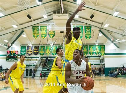 Thumbnail 2 in Huntington St. Joseph Prep vs. Hughes (LeBron James Classic) photogallery.