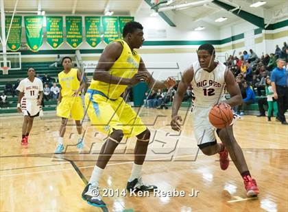 Thumbnail 2 in Huntington St. Joseph Prep vs. Hughes (LeBron James Classic) photogallery.