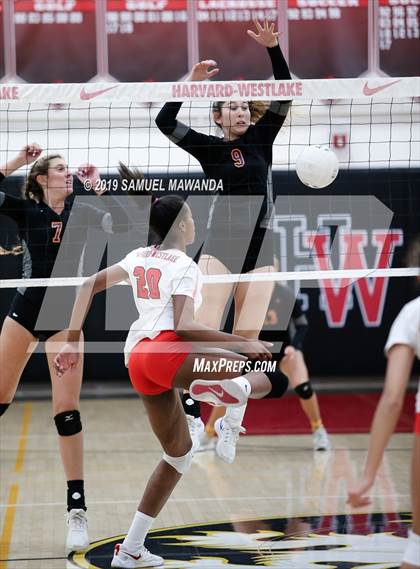 Thumbnail 3 in  Westlake @ Harvard-Westlake (CIF SS D2 Quarterfinal) photogallery.
