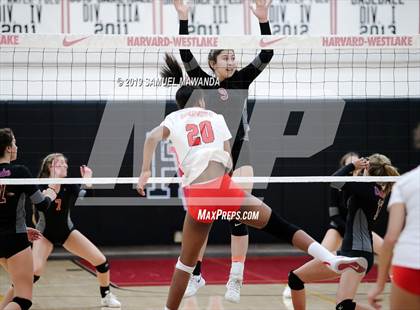 Thumbnail 2 in  Westlake @ Harvard-Westlake (CIF SS D2 Quarterfinal) photogallery.