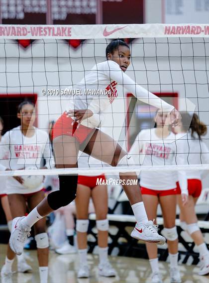 Thumbnail 3 in  Westlake @ Harvard-Westlake (CIF SS D2 Quarterfinal) photogallery.