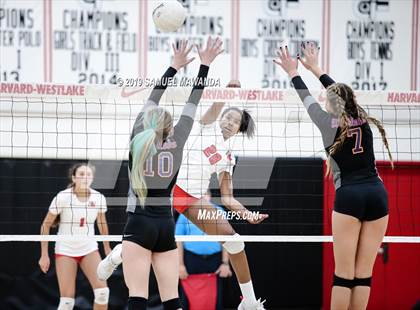 Thumbnail 1 in  Westlake @ Harvard-Westlake (CIF SS D2 Quarterfinal) photogallery.