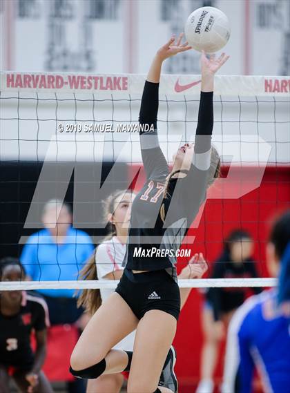 Thumbnail 1 in  Westlake @ Harvard-Westlake (CIF SS D2 Quarterfinal) photogallery.