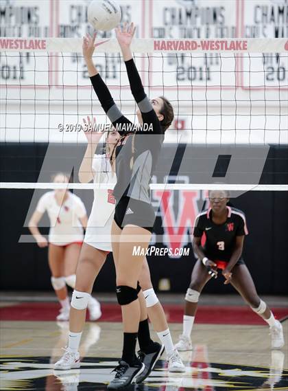 Thumbnail 3 in  Westlake @ Harvard-Westlake (CIF SS D2 Quarterfinal) photogallery.