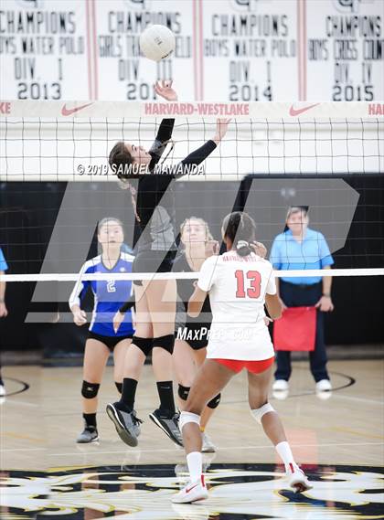 Thumbnail 1 in  Westlake @ Harvard-Westlake (CIF SS D2 Quarterfinal) photogallery.