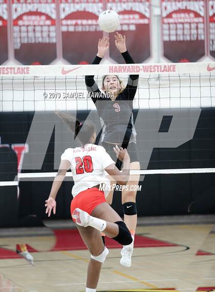 Thumbnail 1 in  Westlake @ Harvard-Westlake (CIF SS D2 Quarterfinal) photogallery.