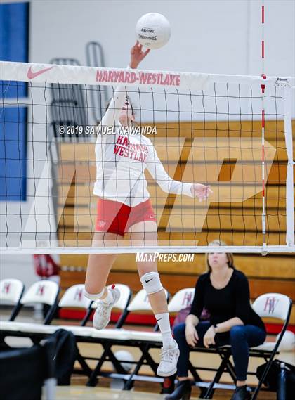 Thumbnail 1 in  Westlake @ Harvard-Westlake (CIF SS D2 Quarterfinal) photogallery.