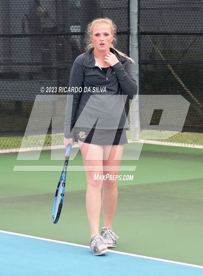 Thumbnail 1 in UIL Tennis 3A & 4A Mixed Doubles Quarterfinals photogallery.