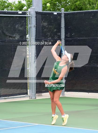 Thumbnail 2 in UIL Tennis 3A & 4A Mixed Doubles Quarterfinals photogallery.