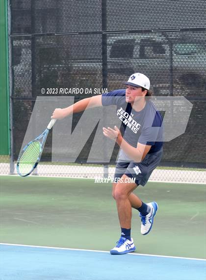 Thumbnail 2 in UIL Tennis 3A & 4A Mixed Doubles Quarterfinals photogallery.