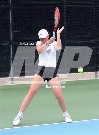 Thumbnail 1 in UIL Tennis 3A & 4A Mixed Doubles Quarterfinals photogallery.