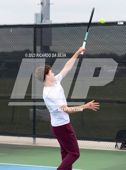 Thumbnail 2 in UIL Tennis 3A & 4A Mixed Doubles Quarterfinals photogallery.