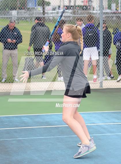 Thumbnail 2 in UIL Tennis 3A & 4A Mixed Doubles Quarterfinals photogallery.