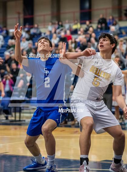 Thumbnail 1 in Seattle Prep vs. Bellevue (WIAA 3A District 2 Playoff) photogallery.