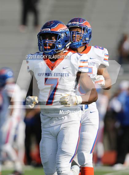 Thumbnail 2 in Hoffman Estates @ East St. Louis (IHSA Class 7A 1st Round) photogallery.