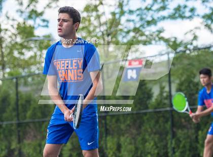 Thumbnail 3 in NYSPHSAA Championships (Federation Doubles Final) photogallery.