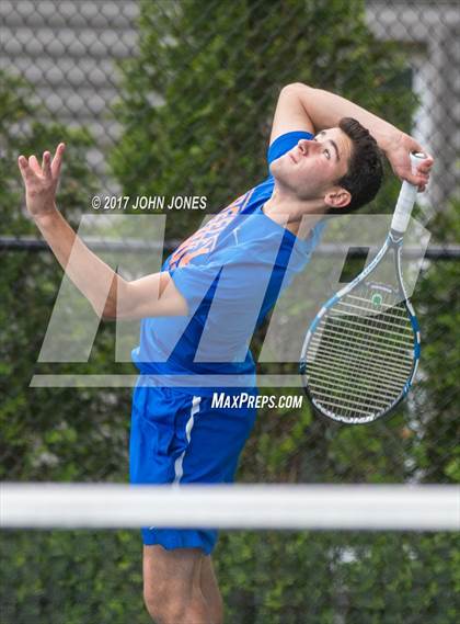 Thumbnail 3 in NYSPHSAA Championships (Federation Doubles Final) photogallery.