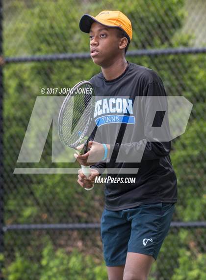 Thumbnail 3 in NYSPHSAA Championships (Federation Doubles Final) photogallery.