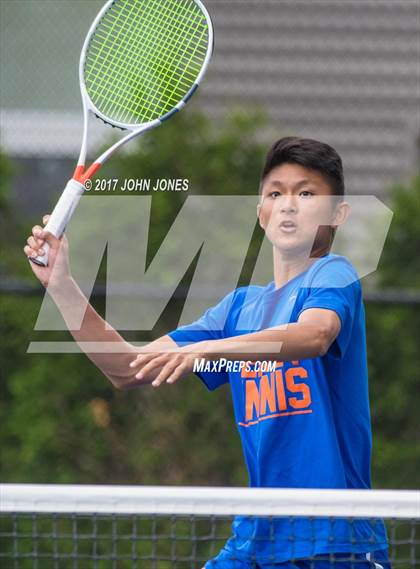 Thumbnail 1 in NYSPHSAA Championships (Federation Doubles Final) photogallery.