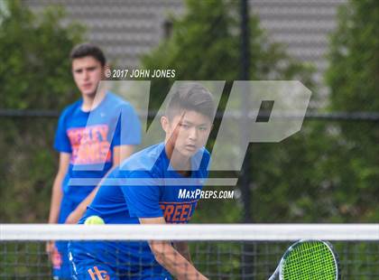 Thumbnail 2 in NYSPHSAA Championships (Federation Doubles Final) photogallery.