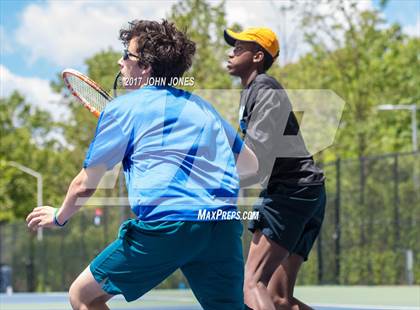 Thumbnail 2 in NYSPHSAA Championships (Federation Doubles Final) photogallery.
