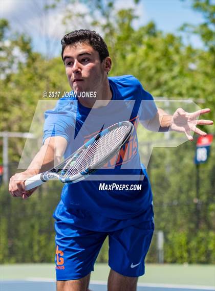 Thumbnail 3 in NYSPHSAA Championships (Federation Doubles Final) photogallery.