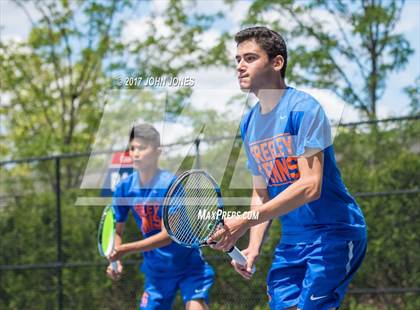 Thumbnail 3 in NYSPHSAA Championships (Federation Doubles Final) photogallery.