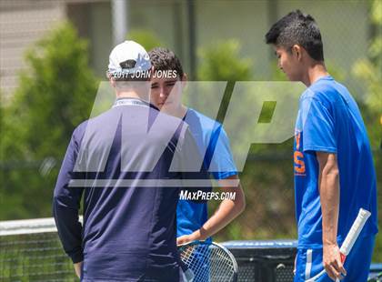 Thumbnail 1 in NYSPHSAA Championships (Federation Doubles Final) photogallery.
