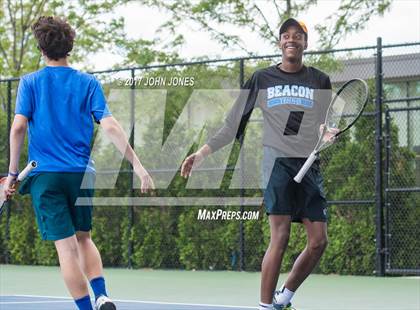 Thumbnail 1 in NYSPHSAA Championships (Federation Doubles Final) photogallery.