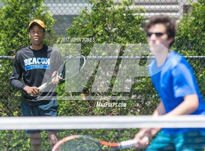 Thumbnail 2 in NYSPHSAA Championships (Federation Doubles Final) photogallery.