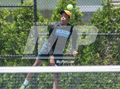 Thumbnail 2 in NYSPHSAA Championships (Federation Doubles Final) photogallery.