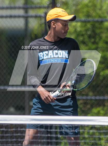 Thumbnail 3 in NYSPHSAA Championships (Federation Doubles Final) photogallery.