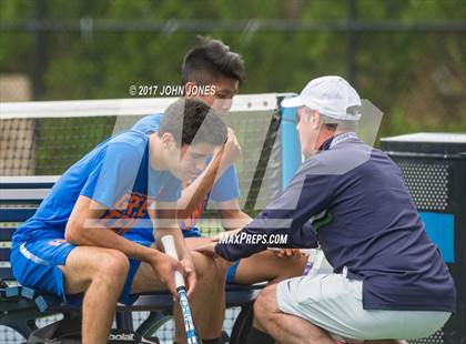 Thumbnail 2 in NYSPHSAA Championships (Federation Doubles Final) photogallery.