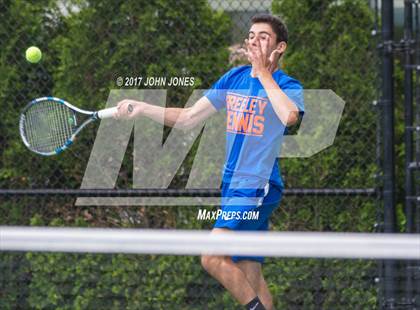 Thumbnail 1 in NYSPHSAA Championships (Federation Doubles Final) photogallery.
