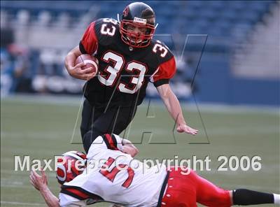 Thumbnail 2 in Orting vs. Archbishop Murphy (Kickoff Classic) photogallery.