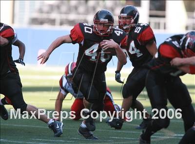 Thumbnail 2 in Orting vs. Archbishop Murphy (Kickoff Classic) photogallery.