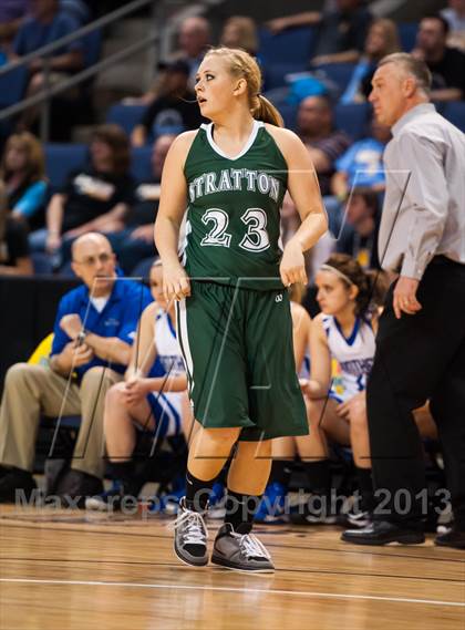 Thumbnail 2 in Stratton vs. Wiley (CHSAA 1A Final Four) photogallery.