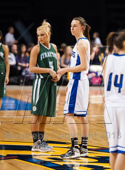 Thumbnail 1 in Stratton vs. Wiley (CHSAA 1A Final Four) photogallery.