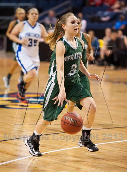 Thumbnail 1 in Stratton vs. Wiley (CHSAA 1A Final Four) photogallery.