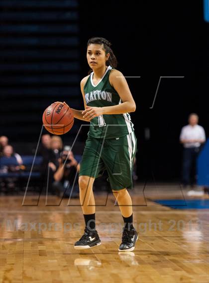 Thumbnail 1 in Stratton vs. Wiley (CHSAA 1A Final Four) photogallery.