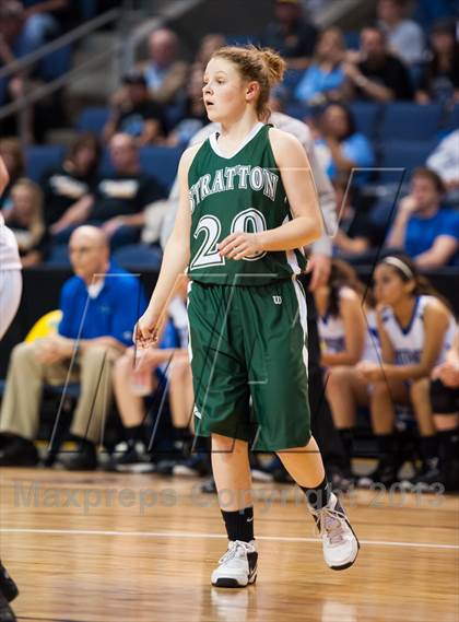 Thumbnail 1 in Stratton vs. Wiley (CHSAA 1A Final Four) photogallery.