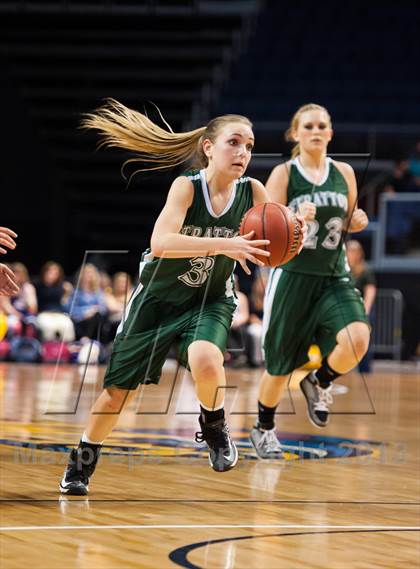 Thumbnail 1 in Stratton vs. Wiley (CHSAA 1A Final Four) photogallery.
