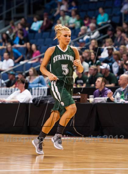 Thumbnail 2 in Stratton vs. Wiley (CHSAA 1A Final Four) photogallery.