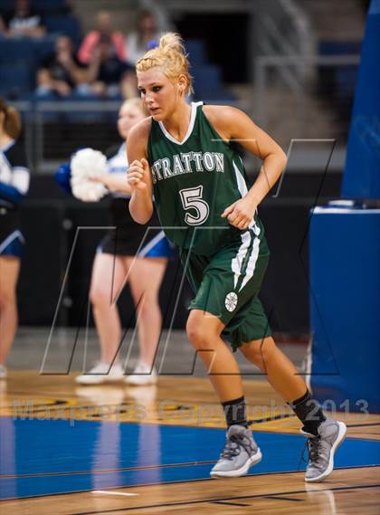 Thumbnail 3 in Stratton vs. Wiley (CHSAA 1A Final Four) photogallery.