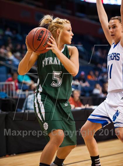Thumbnail 3 in Stratton vs. Wiley (CHSAA 1A Final Four) photogallery.